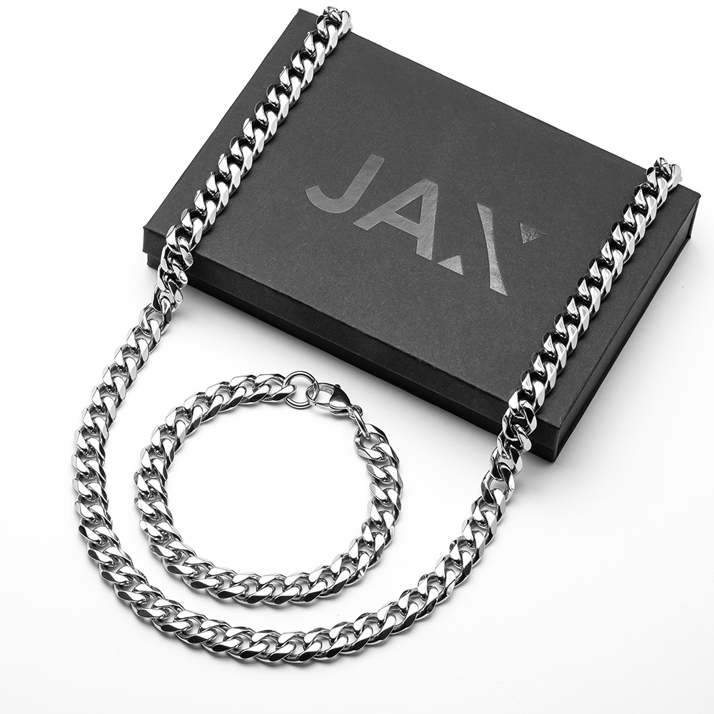 Cuban 11mm silver box